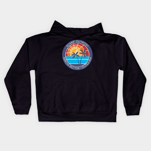 VISIT SCARIF Kids Hoodie by Acepeezy